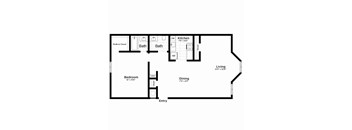 a floor plan of a house