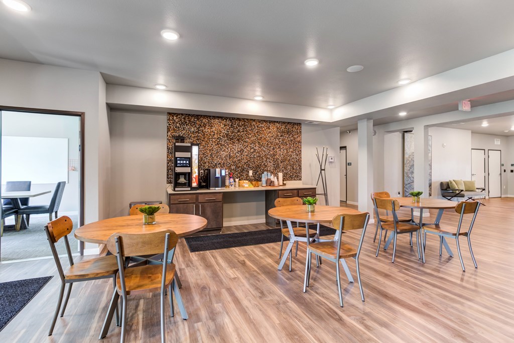 Community area coffee bar