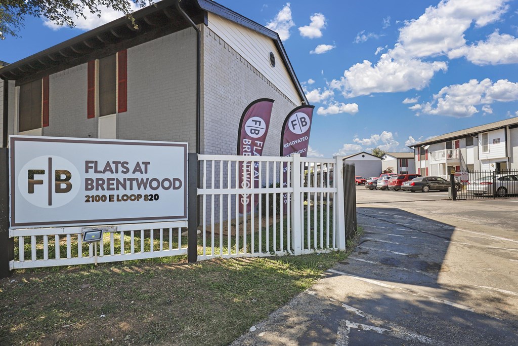 the building where the flats are located