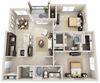 Two Bedroom Renovated B2R Aventura Crossroads Two Bedroom Renovated B2R Aventura Crossroads
