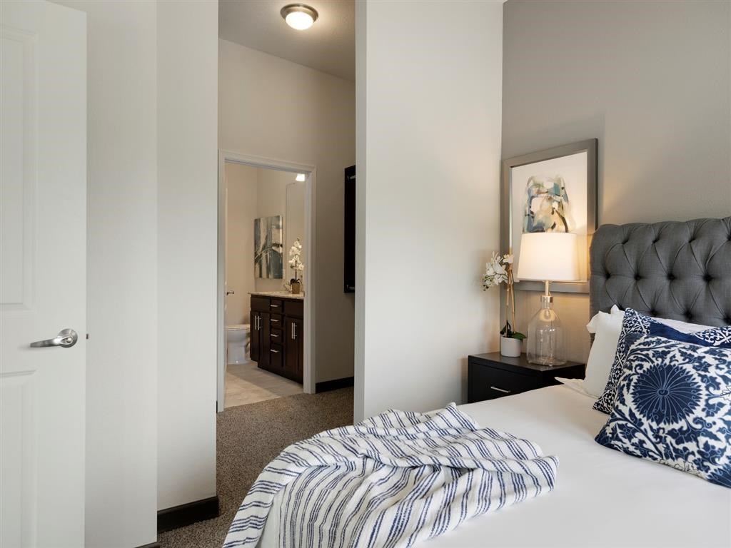 Bedroom into Bathroom