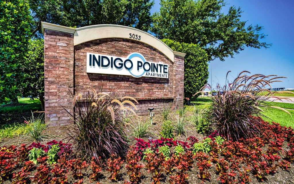an image of the indigo pointe sign