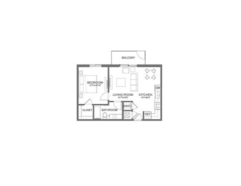 a floor plan photo of the avalon apartments
