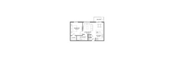 a floor plan photo of the avalon apartments