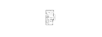 the silver and white floor plan of a house