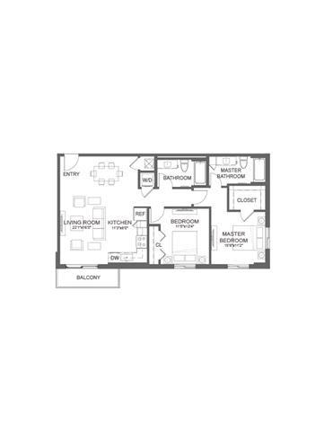 the floor plan of the house of the