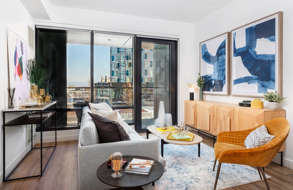 Ora Seaport Model Living Room