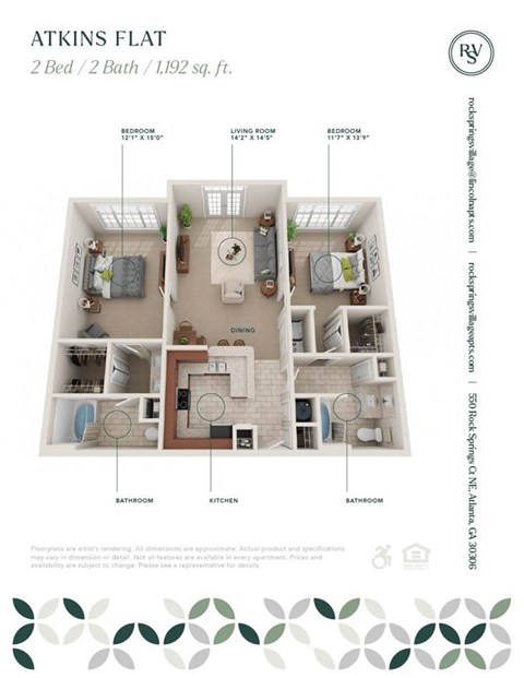550 Rock Springs Court NE 1-4 Beds Apartment for Rent - Photo Gallery 96