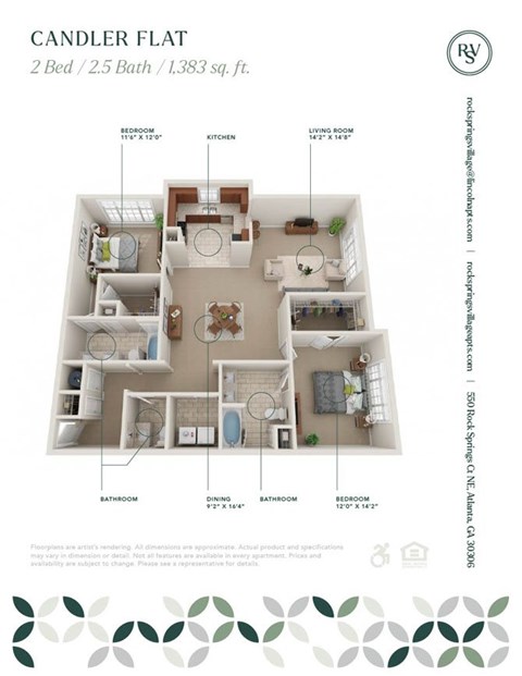 550 Rock Springs Court NE 1-4 Beds Apartment for Rent - Photo Gallery 99