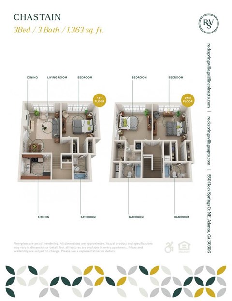 550 Rock Springs Court NE 1-4 Beds Apartment for Rent - Photo Gallery 109