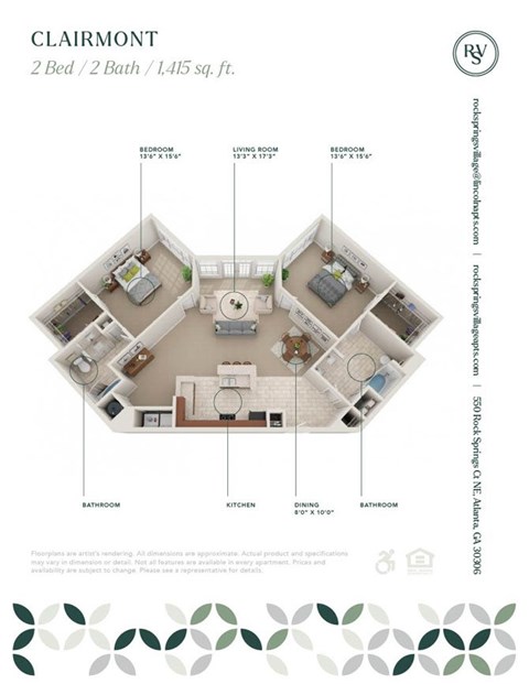 550 Rock Springs Court NE 1-4 Beds Apartment for Rent - Photo Gallery 61