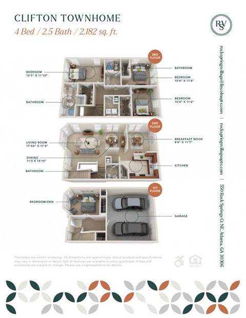 550 Rock Springs Court NE 1-4 Beds Apartment for Rent - Photo Gallery 105
