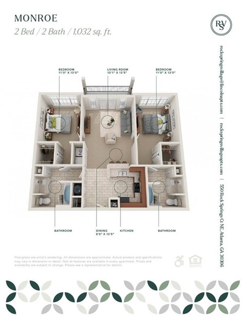 550 Rock Springs Court NE 1-4 Beds Apartment for Rent - Photo Gallery 64