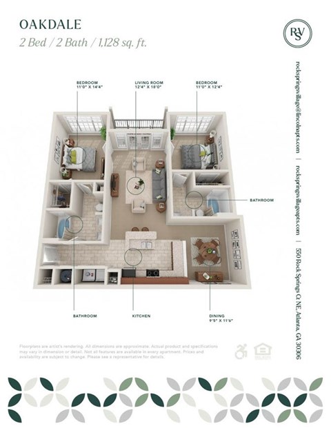 550 Rock Springs Court NE 1-4 Beds Apartment for Rent - Photo Gallery 60