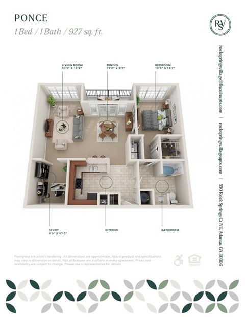 550 Rock Springs Court NE 1-4 Beds Apartment for Rent - Photo Gallery 58