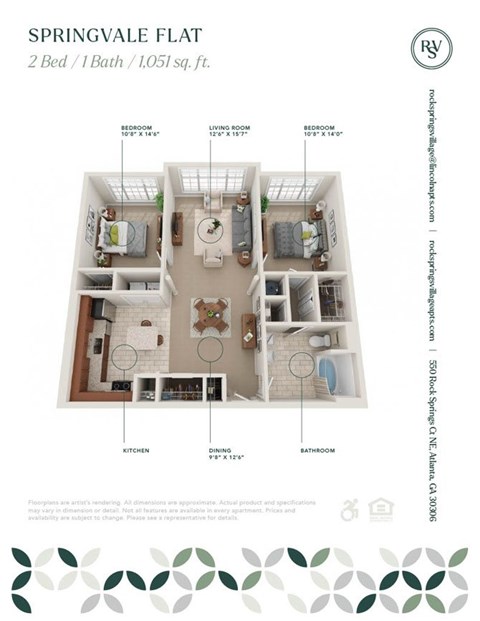 550 Rock Springs Court NE 1-4 Beds Apartment for Rent - Photo Gallery 75