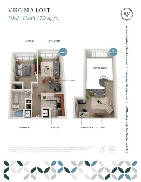 550 Rock Springs Court NE 1-4 Beds Apartment for Rent - Photo Gallery 53