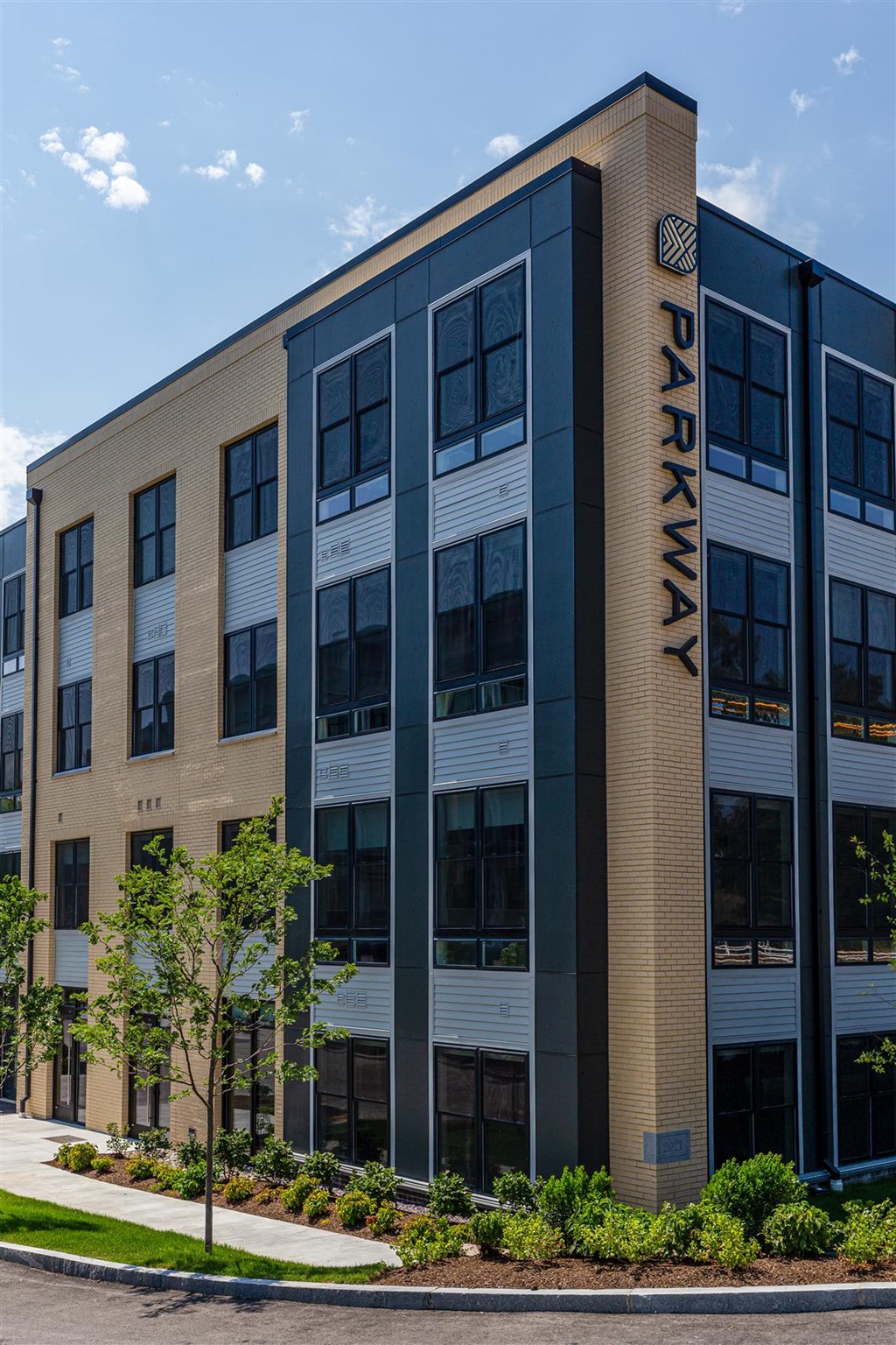 a large building with a clock on the side of it
