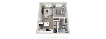 a 1 bedroom floor plan  summit