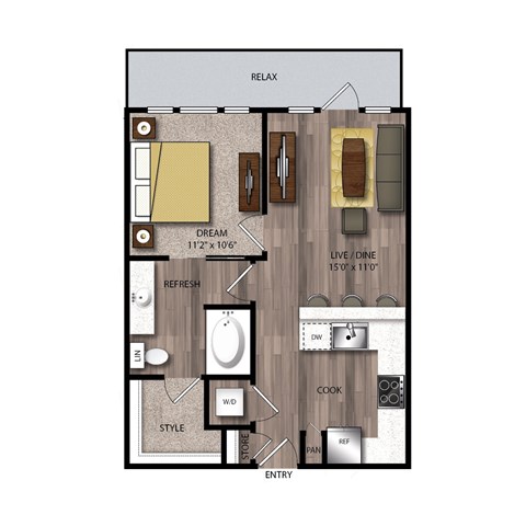 PA4 Floorplan