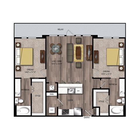PB7 Floorplan