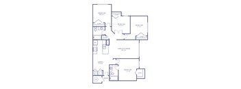 a floor plan of a bedroom house
