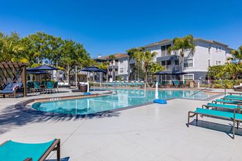 take a dip in our resort style swimming pool