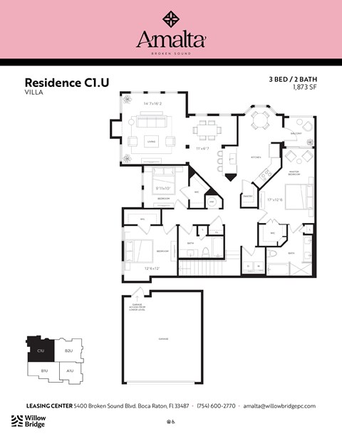 the floor plan of the condo