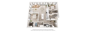 a 3 bedroom floor plan with a bathroom and a bedroom