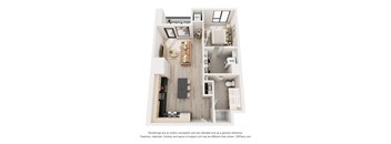 3 bedroom floor plan  the residences at