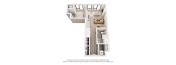 bedroom floor plan  townhouse apartments for rent in the crossings residences
