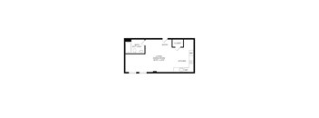bedroom floor plan | apartments for rent in brookhaven ga | the mille brook