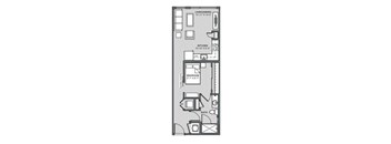 yz floor plan  2 bedroom  1199 square feet