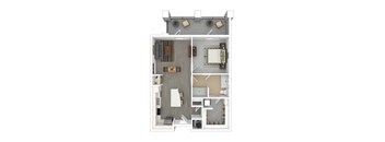 a 2 bedroom floor plan of a 2100 sq ft house