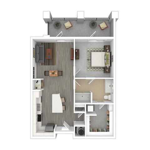 a 2 bedroom floor plan of a 2100 sq ft house