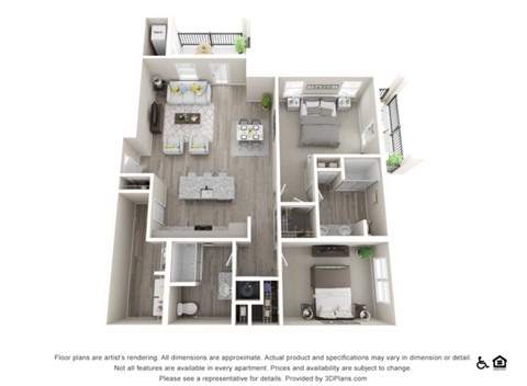 a 1 bedroom floor plan  sierra  2100 sq ft