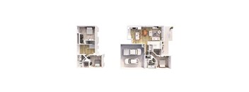 a floor plan of a house