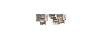 a floor plan of a house