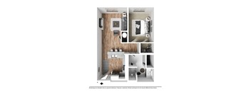A series of images showing different views of a bathroom.
