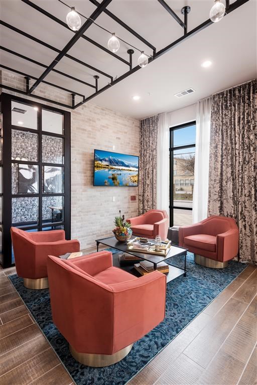 Augusta Flats resident lounge