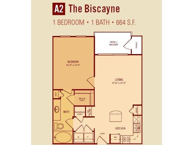 The Biscayne Floor Plan 2