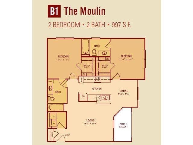 The Moulin Floor Plan 6