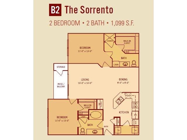 The Sorrento Floor Plan 7