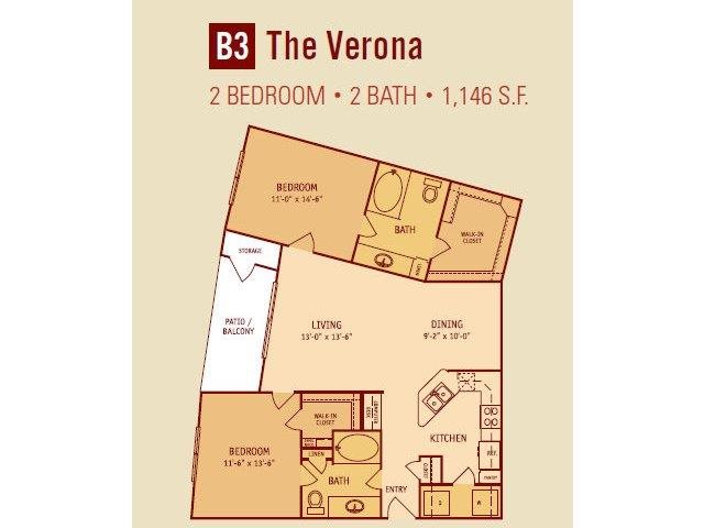 The Verona Floor Plan 8