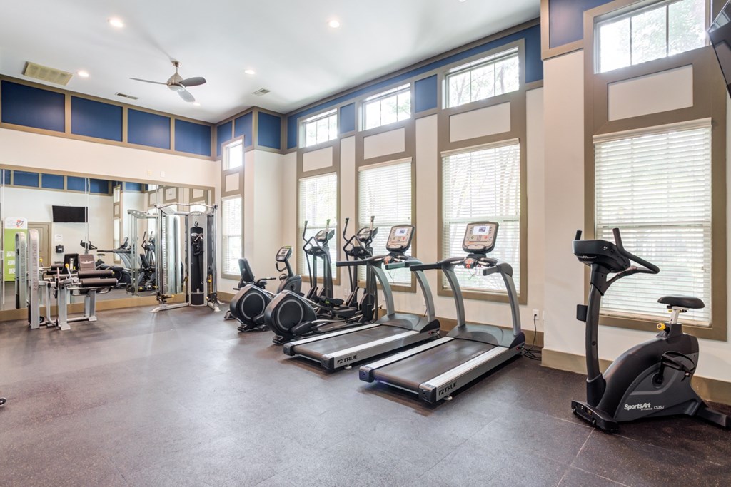 Apartments for Rent in Hendersonville TN - The Grove at Waterford Crossing - Fitness Center with Exercise Equipment