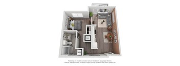 this is a 3d floor plan of a 2100 sq ft