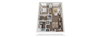 a floor plan of the villas at houston levee west apartments in cordova,
