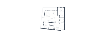A black and white floor plan of a house with labeled rooms.