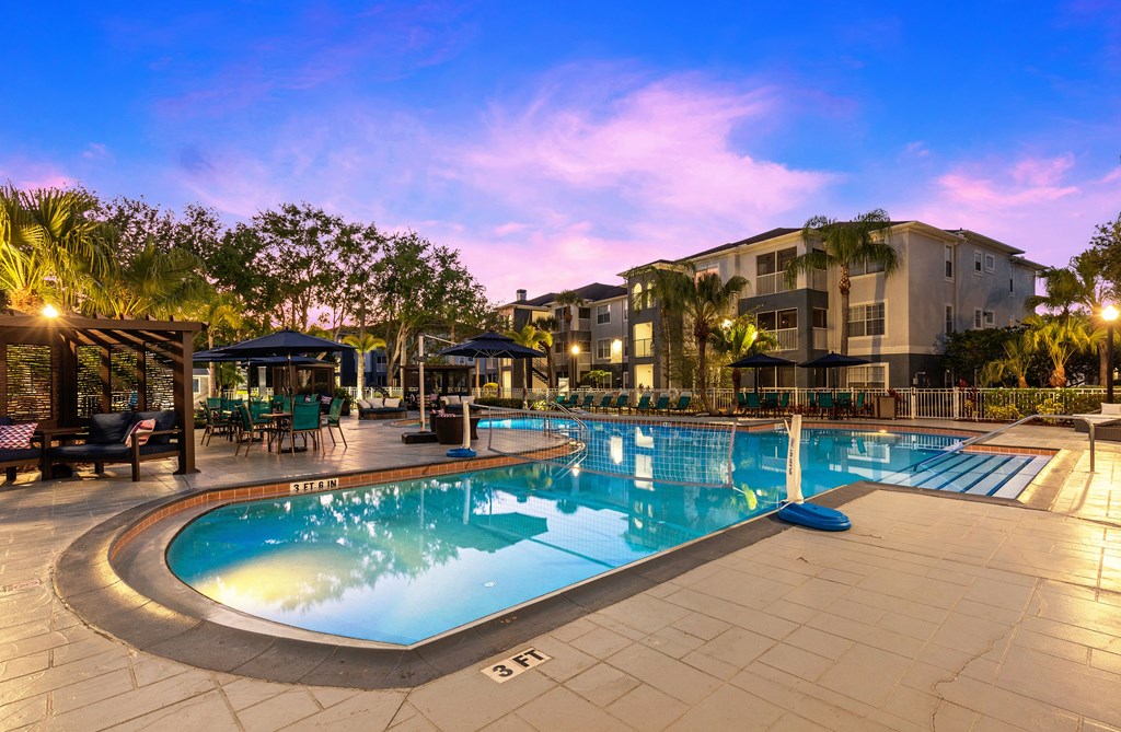 take a dip in our resort style swimming pool