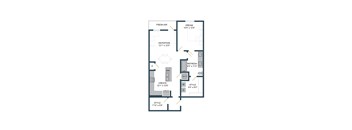 A floor plan of a house with labeled rooms such as "DREAM", "REFRESH", and "CREATE".